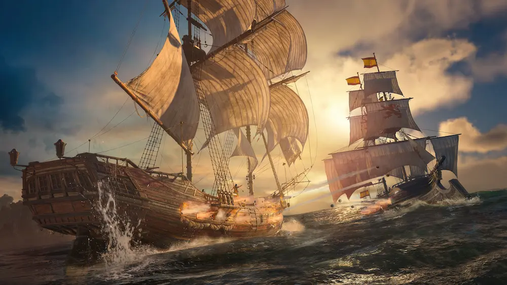 Assassin's Creed: Black Flag Resynched - Ships Fighting